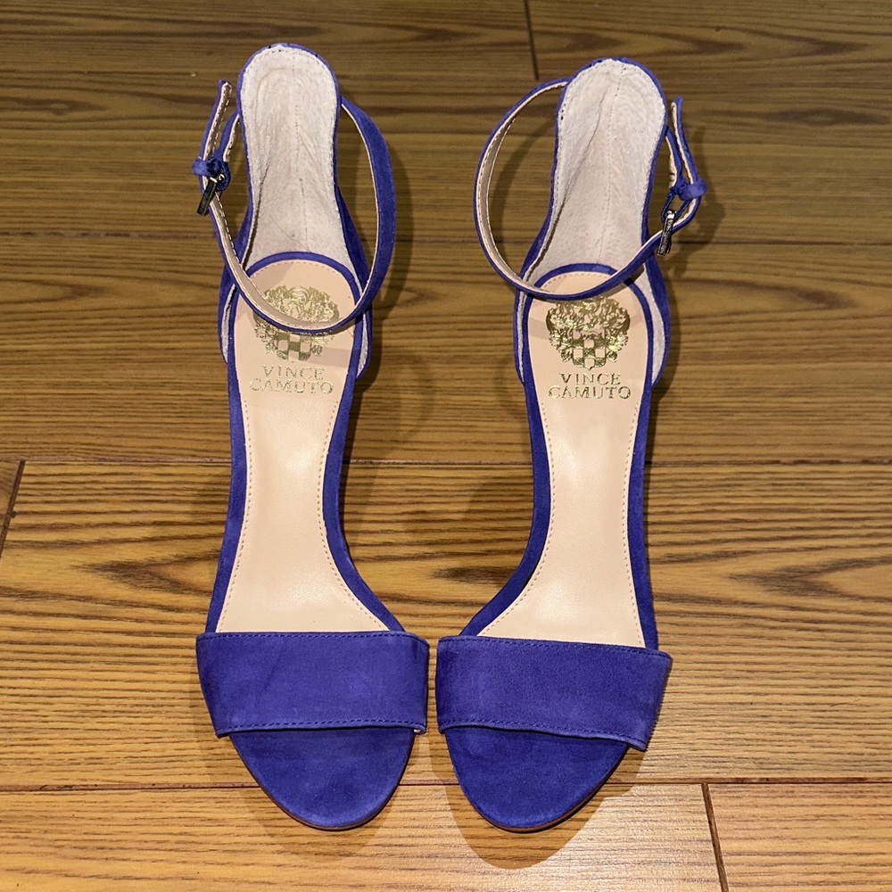 Vince Camuto Royal Blue Heeled Sandals